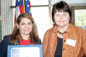 Assemblywoman Sharon Quirk-Silva recognizes Joyce Capelle, CEO, of Crittenton Services as a 2013 Woman of Distinction for the 65th District.